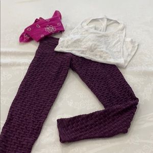 Textured Fitness Leggings